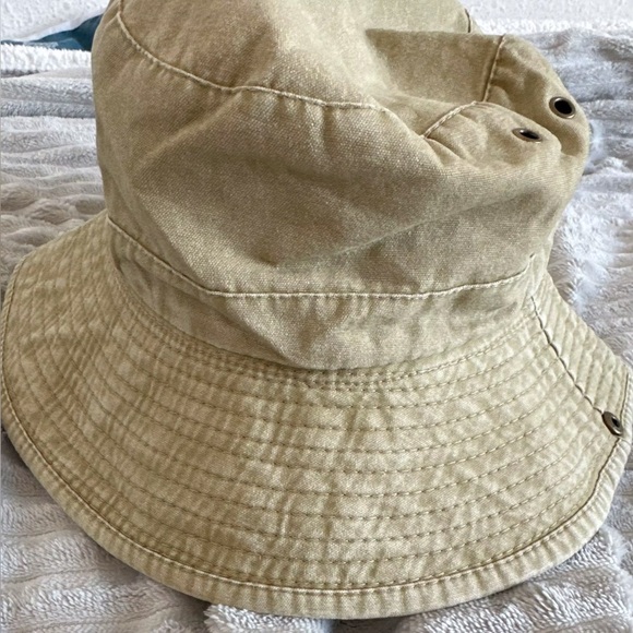 Beige Bucket Hat - Picture 3 of 7